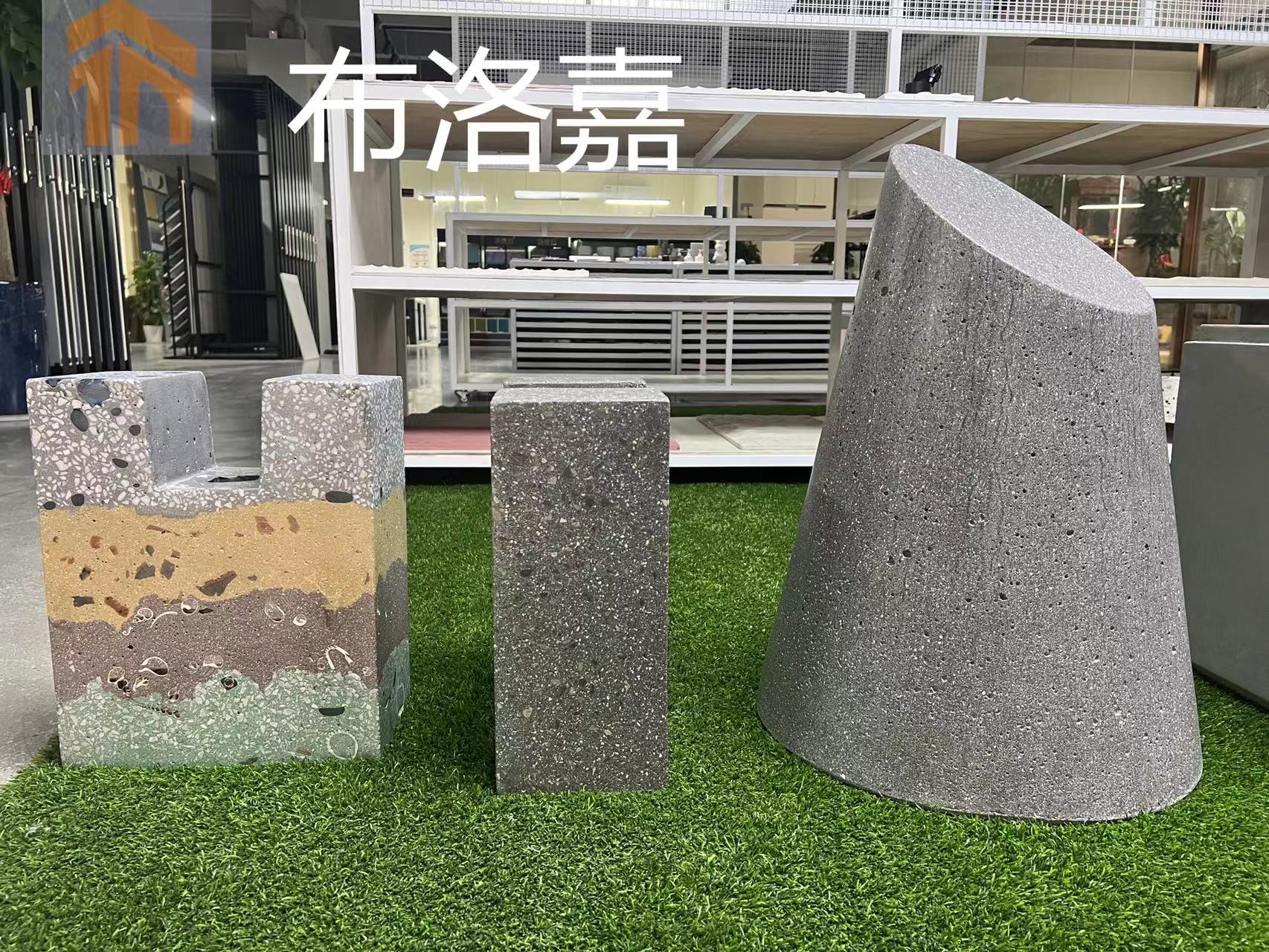 水磨石车档，变化多样，样式形状可随心定制，应用的好处有哪些呢？